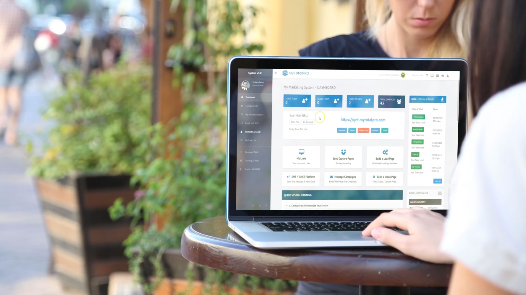 Online Backoffice screenshot